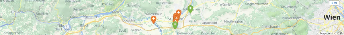 Map view for Pharmacies emergency services nearby Neidling (Sankt Pölten (Land), Niederösterreich)